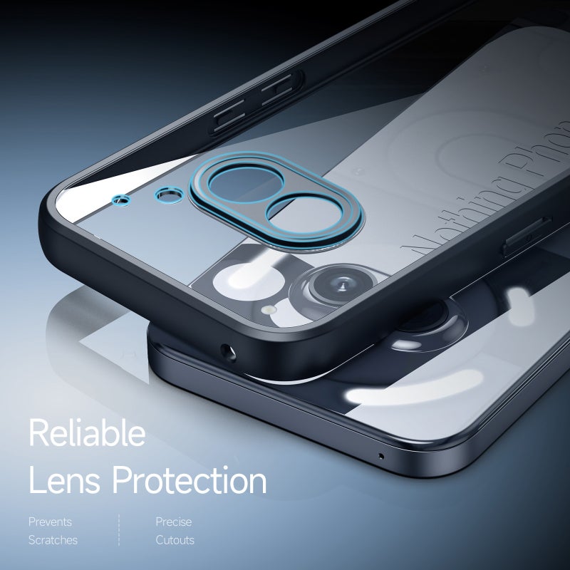 HuHa Case Cover For Nothing Phone 2a DUX DUCIS Aimo Series TPU + PC Frosted Feel Phone Case(Black) - Image 5