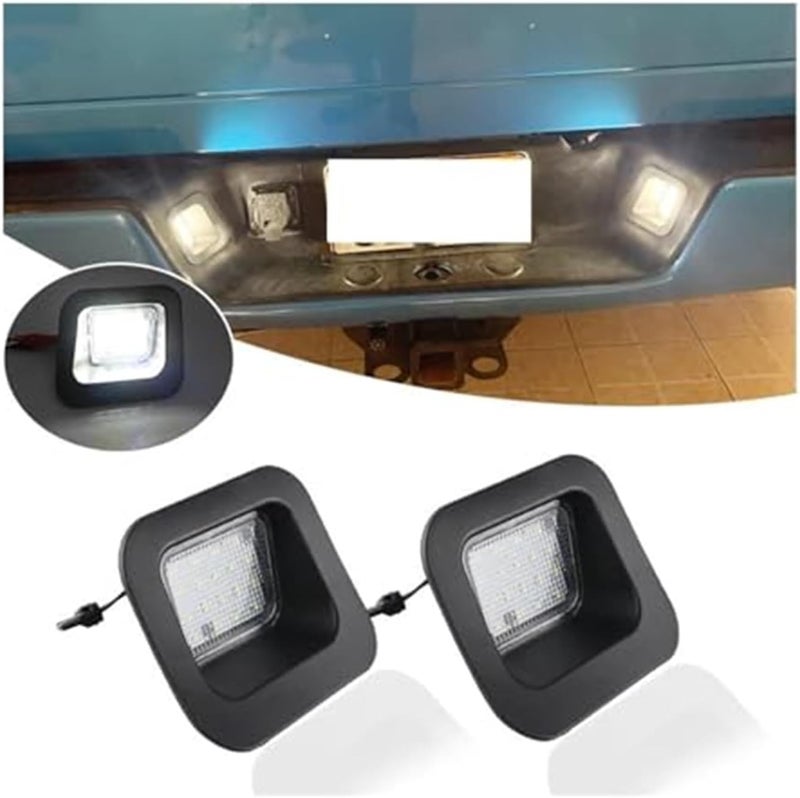 Wivplex 2Pcs Car License Plate Lights for Dodge RAM - Image 5