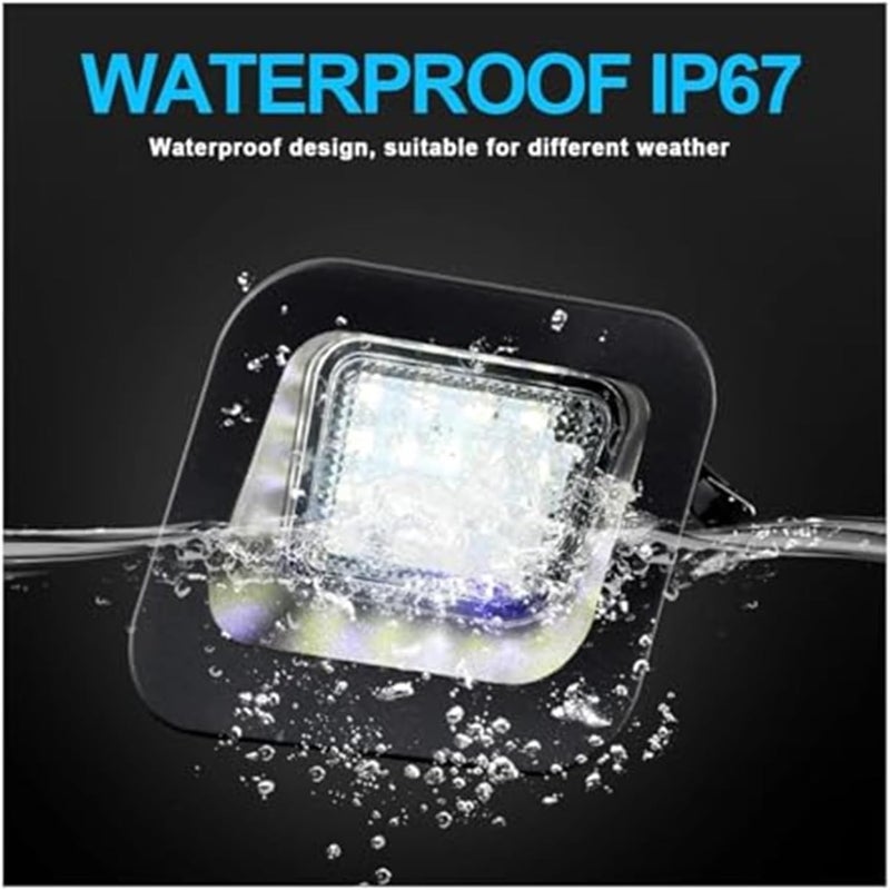 Wivplex 2Pcs Car License Plate Lights for Dodge RAM - Image 4