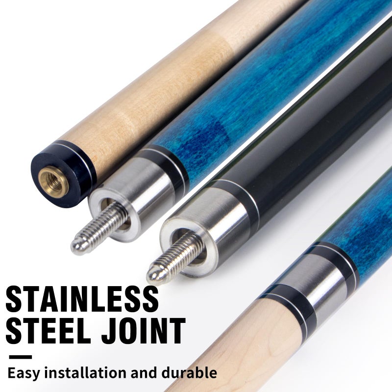 AKLOT Pool Cue Stick - Pool Cues Set of 2 - Made Canadian Maple Wood Cue Stick for Professional Billiard Players 19oz 21oz - Image 4