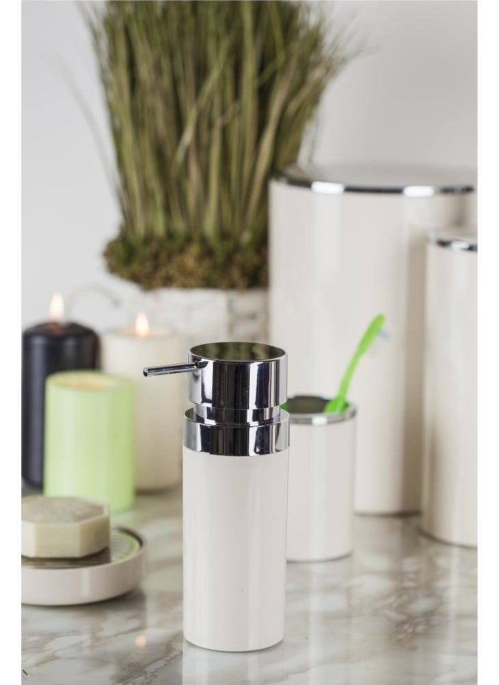 Primanova - Lenox Beige Liquid Soap Dispenser - Image 1