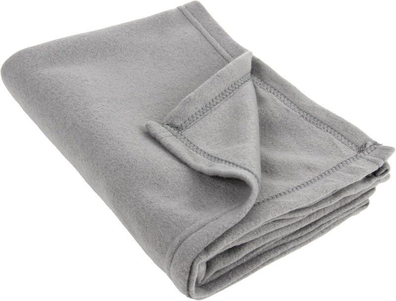 Trailmaker 50x60 Throw Blankets, Ultra Soft Hypoallergenic Fleece Fall Throw Blanket for Livingroom, Couch, Chair, Bed, Grey Heather - Image 3