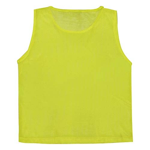 Athllete Adult/Teen Soccer Pinnies – Mesh Practice Jerseys, Pennies for Sports Youth & Adult, 12 Pack - Image 3