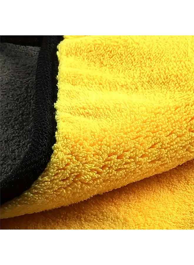 5pcs Microfiber Car Cleaning Towels Lint Free Drying Cloths For Detailing Waxing - Image 4