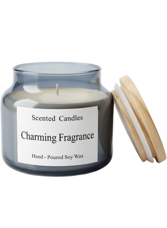 Fine Productions Scented Candles Gift Set for Home 14.11 OUNCES Relaxing Aromatherapy Candles, Smokeless Natural Soy Wax, Premium Quality 80HOURS BURNTIME - Image 1