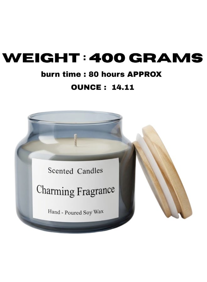Fine Productions Scented Candles Gift Set for Home 14.11 OUNCES Relaxing Aromatherapy Candles, Smokeless Natural Soy Wax, Premium Quality 80HOURS BURNTIME - Image 2