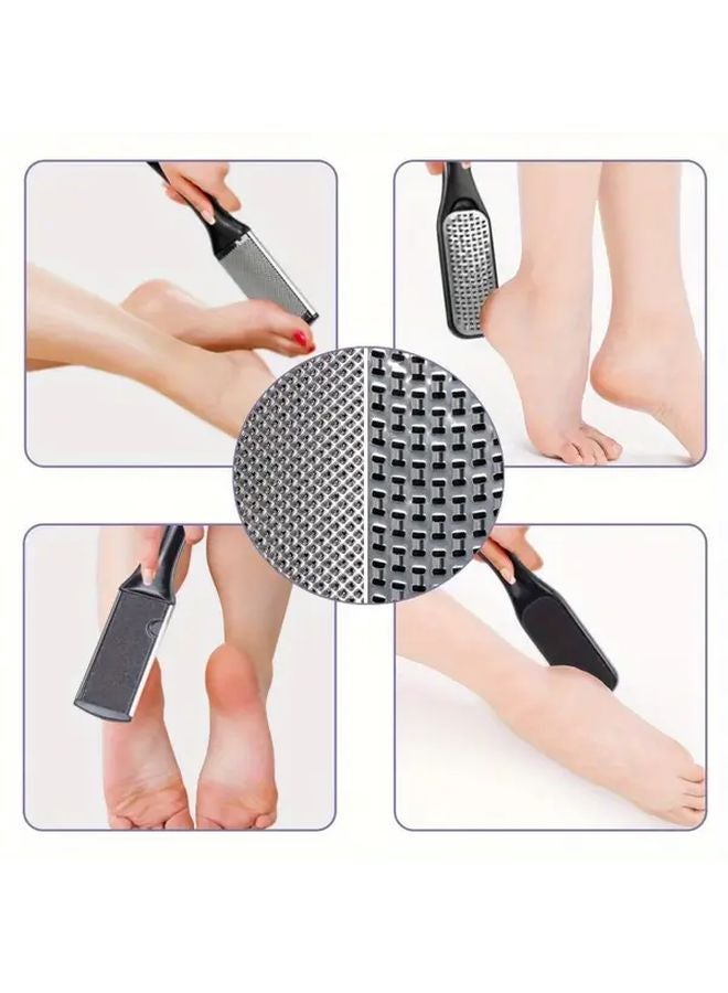 Blue 10pcs Professional Pedicure Kit Foot File Set Exfoliating Dead Skin Remover Men Women - Image 5