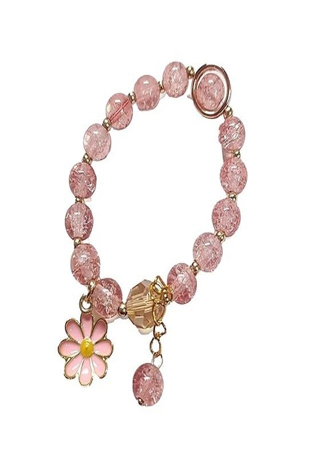 KALRA MAGIC® Floral Charm Friendship Bracelet for Girls - BFF Fashion String Color Bead Jewelry Gift (Any 1 Design & Color Will Be Dispatched) - Image 2