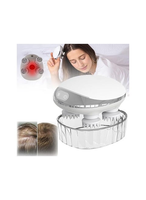 Scalphero - Smart Scalp Massager,Scalp Hero Massager with Red Light,Scalphero Smart Scalp Massager for Hair Growth,Portable Electric Head Massager for Stress Relief,Deeply Clean Scalp