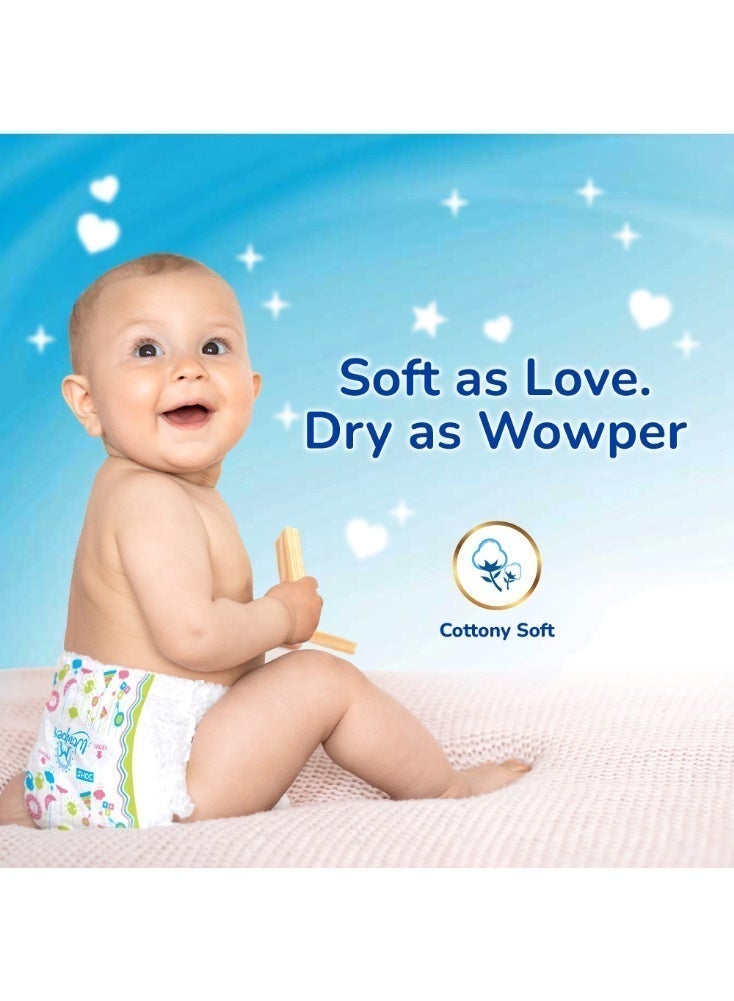 دومس عبوة حفاضات دومس واوبر فريش مقاس كبير (LAR) (62 حفاضة) - Image 2