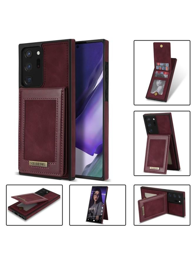 The Bros Case For Samsung Galaxy Note20 Ultra N.Bekus Vertical Flip Card Slot RFID Phone Case