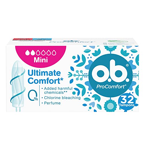o.b. ProComfort Mini Tampons, 1 X 32 Units - Image 1