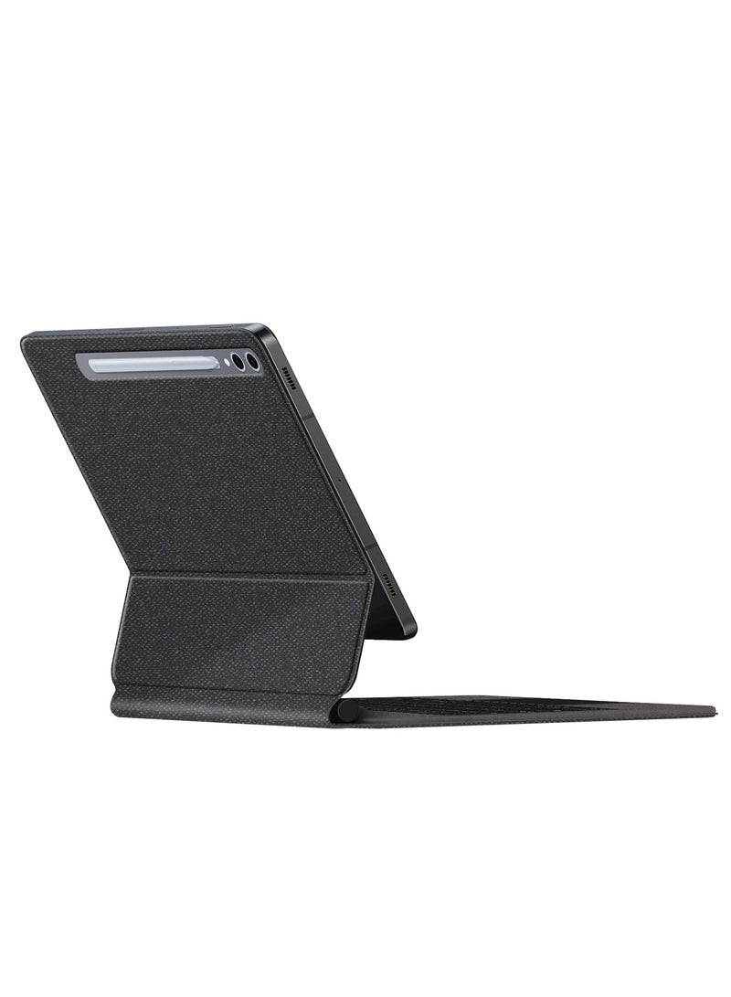 Bluetooth Keyboard Case Compatible with Samsung Galaxy Tab S10 Ultra 14.6 Inch 2024 Tablet, Intelligent Magnetic Touch Bluetooth Keyboard with Built-in Magnetic Suction - Image 2