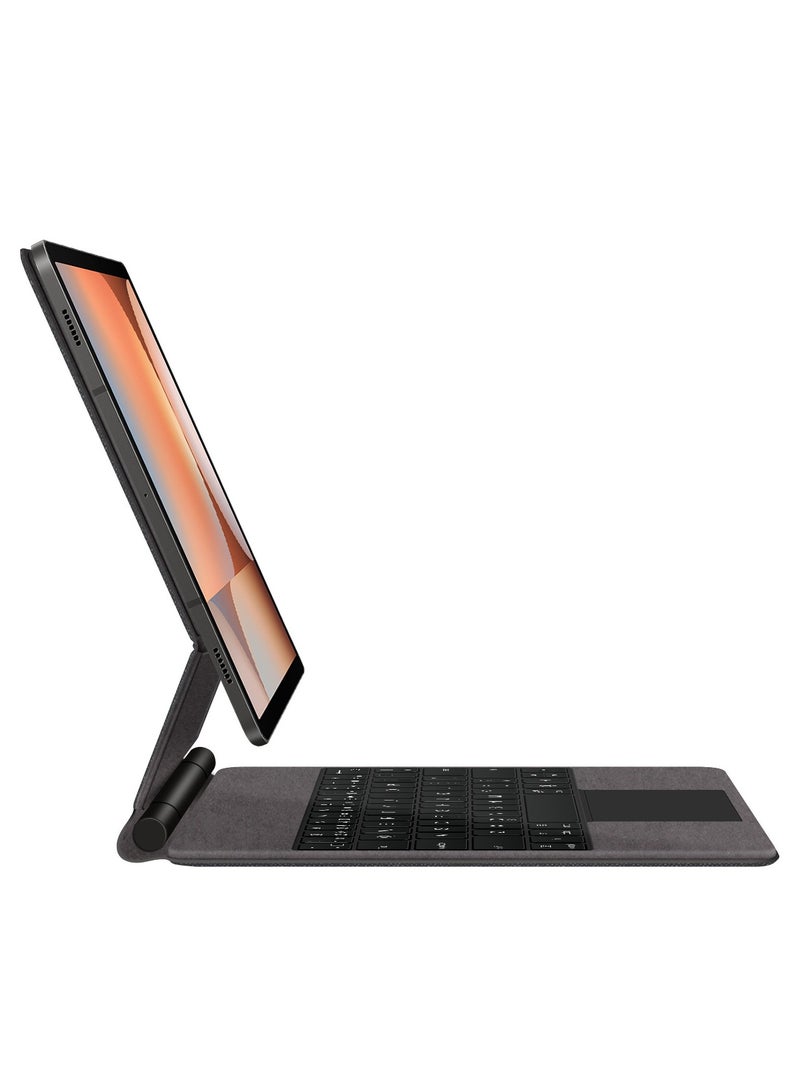 Bluetooth Keyboard Case Compatible with Samsung Galaxy Tab S10 Ultra 14.6 Inch 2024 Tablet, Intelligent Magnetic Touch Bluetooth Keyboard with Built-in Magnetic Suction - Image 3