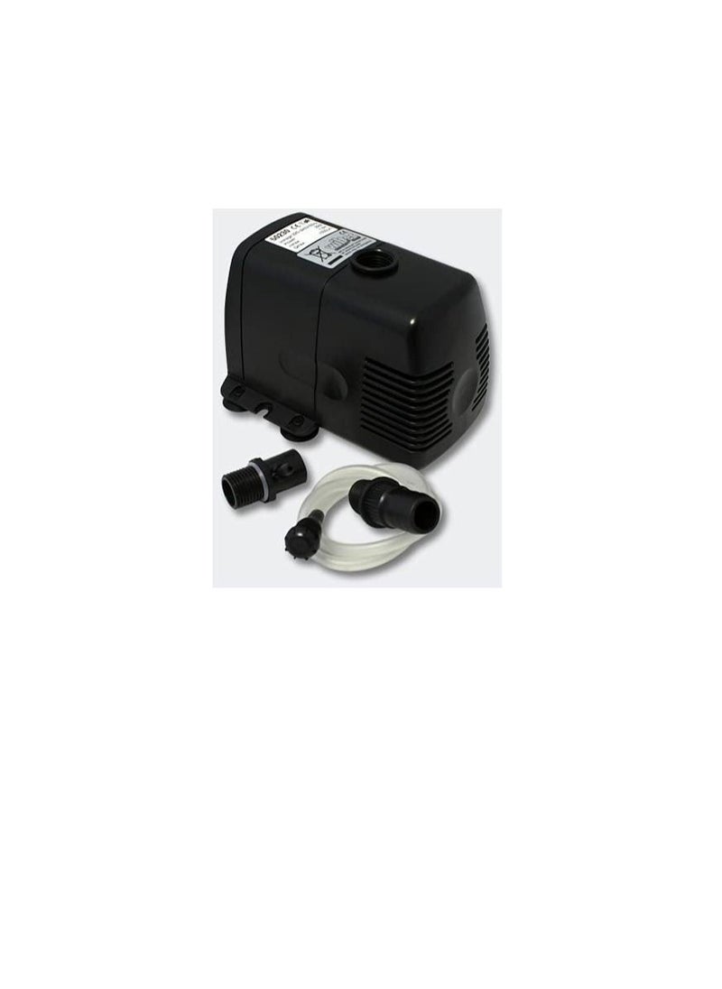 Generic Multi-Purpose Submersible Filtration Pump Aquarium Pump with Air Hose Fish Tank 1000L/H Max Height 22W  - Image 3
