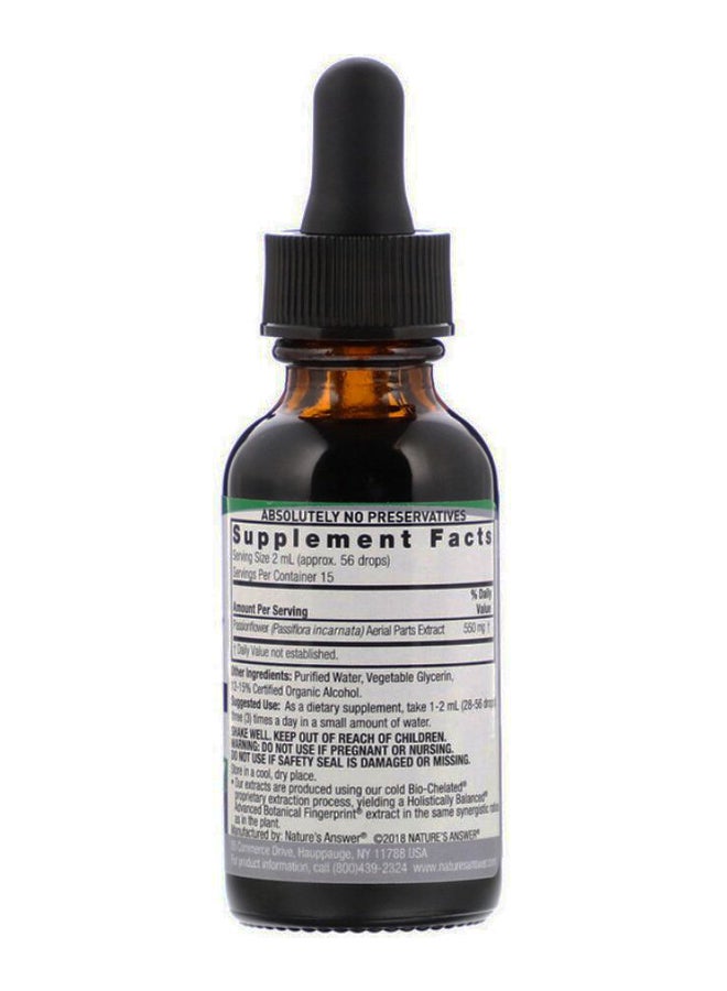 NATURE'S ANSWER Natural Calming Botanical Passionflower Extract - Image 2