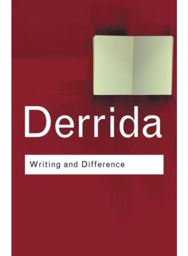 Writing and Difference