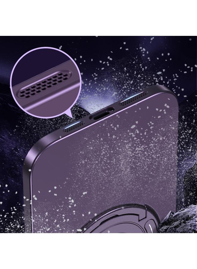 S-TOP Case For iPhone 14 Pro Matte Magsafe Magnetic Phone Case with Trolley Holder - Image 4