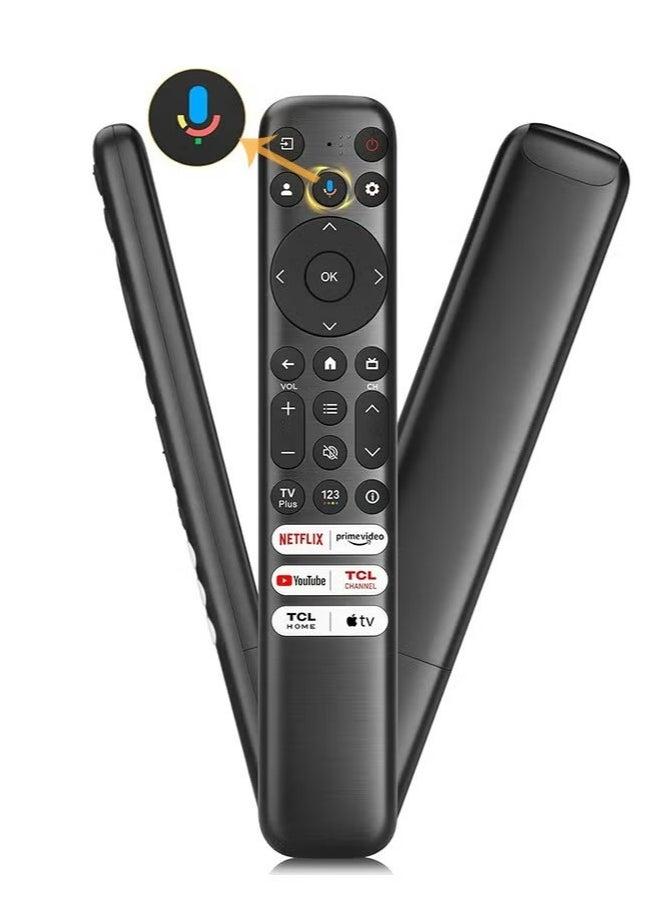 X-level Voice Replacement TV Remote Control for TCL Google Compatible with TCL Q6/Q7/QM8/S3/S4 Series  - Image 1