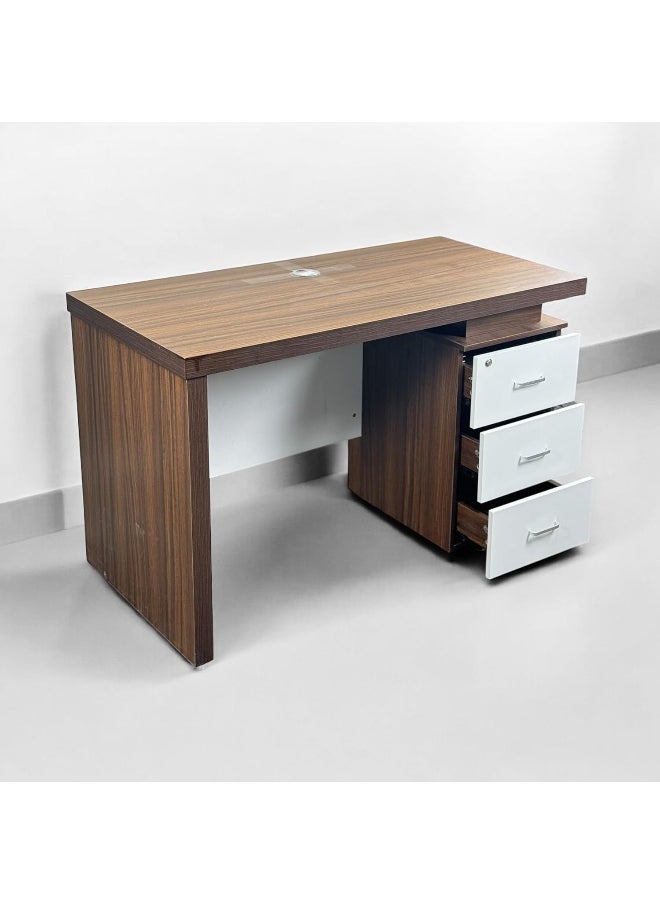 MAF furniture Hamilton Office Wooden Table With Drawers Gaming Desk  - Image 2