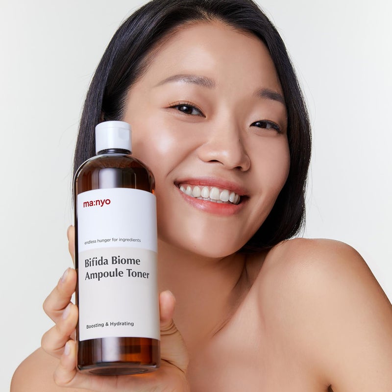 MA:NYO Bifida Biome Ampoule Toner 13.5 fl oz (400ml) | Hydrating & Soothing Facial Toner with 5 Types of Hyaluronic Acid for Daily Firmness | Korean Skincare - Image 2