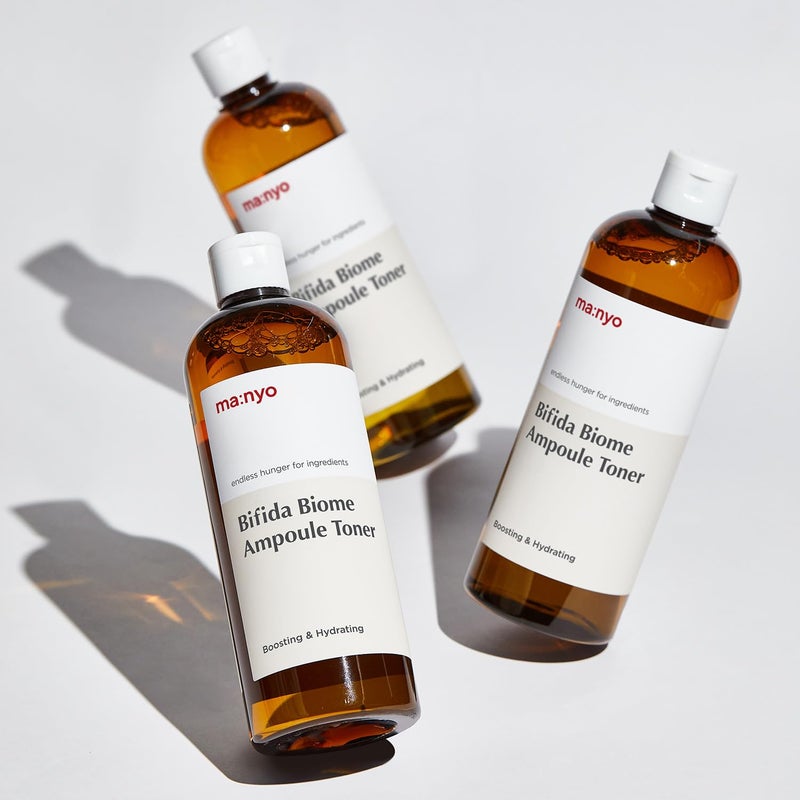 MA:NYO Bifida Biome Ampoule Toner 13.5 fl oz (400ml) | Hydrating & Soothing Facial Toner with 5 Types of Hyaluronic Acid for Daily Firmness | Korean Skincare - Image 3
