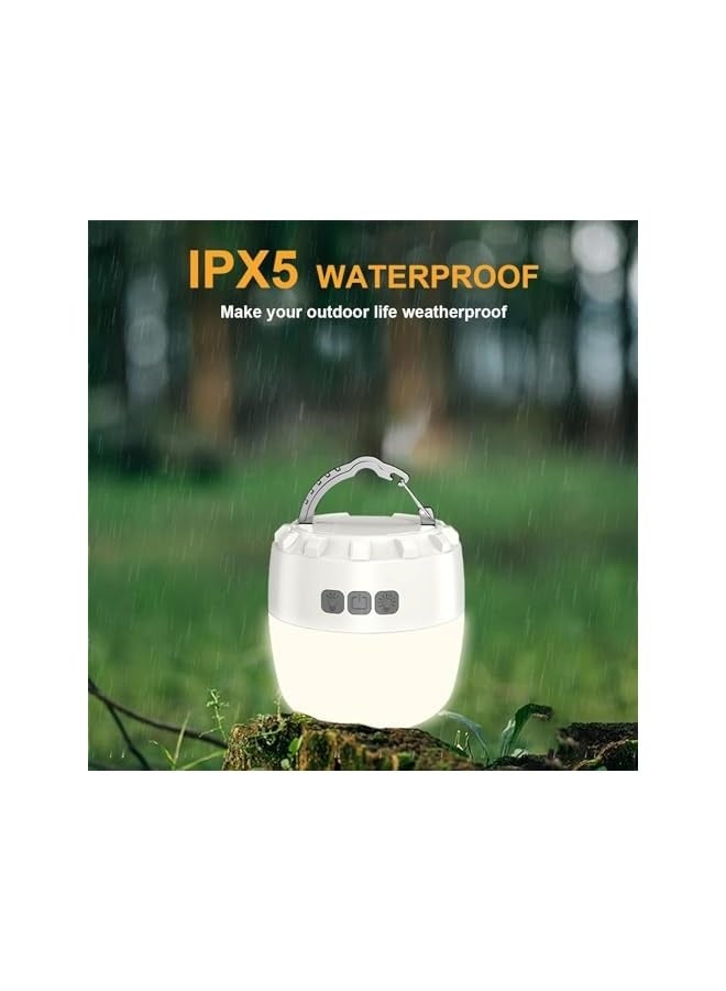 erorex 3 IN 1 Solar USB Rechargeable Brightest COB LED Camping Lantern - Image 2