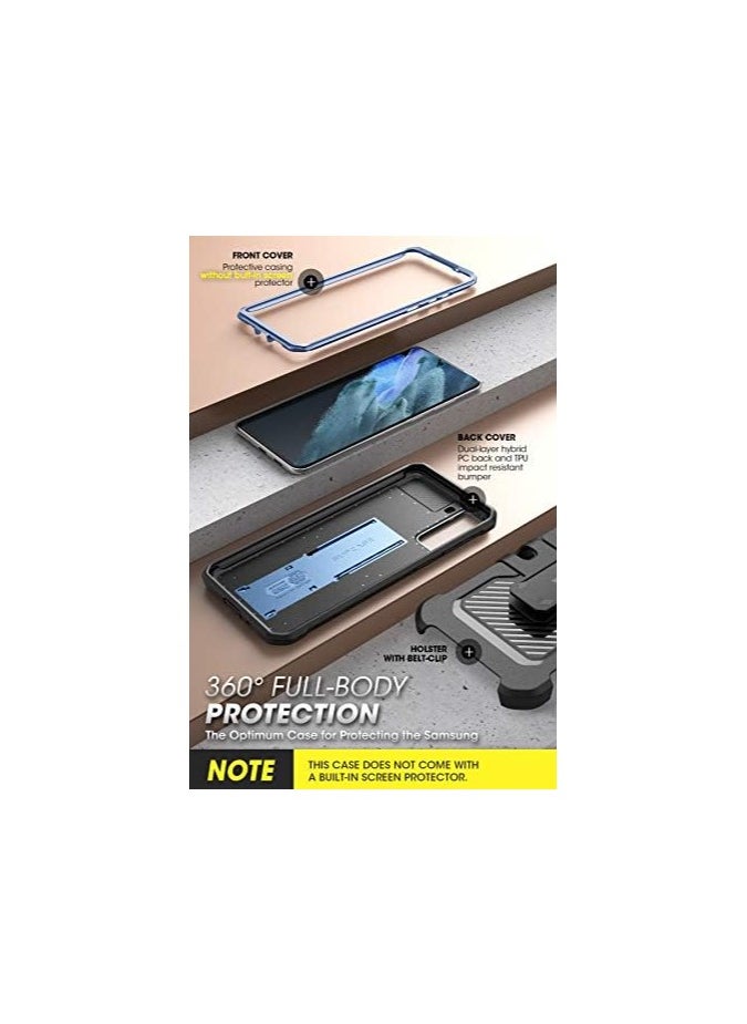 SUPCASE Unicorn Beetle Pro Series Case Designed For Galaxy S21 Ultra 5G (2021 Release), Full Body Dual Layer Rugged Case, Without built-in Screen Protector - Tilt