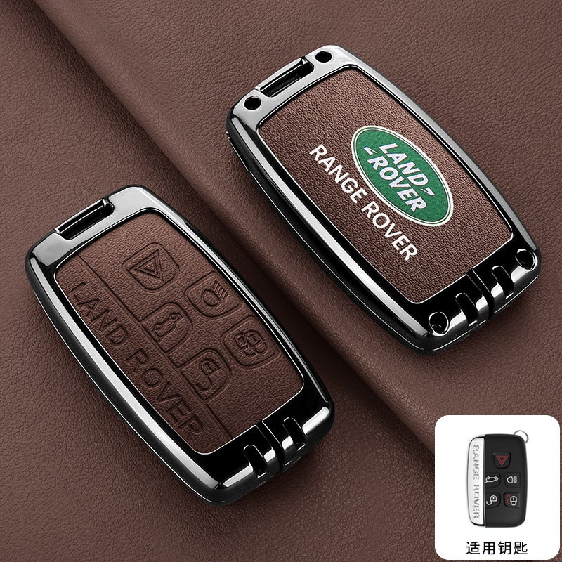 Premium Remote Key Case for Land Rover Range Rover Evoque, Discovery 4/5, Velar - Full Coverage with New Style