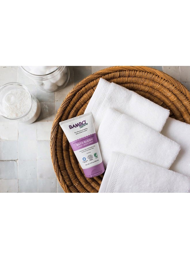 BAMBO NATURE Bath Buddy Hair & Body Wash, 5 fl oz, 6 Tubes/Case - Image 3