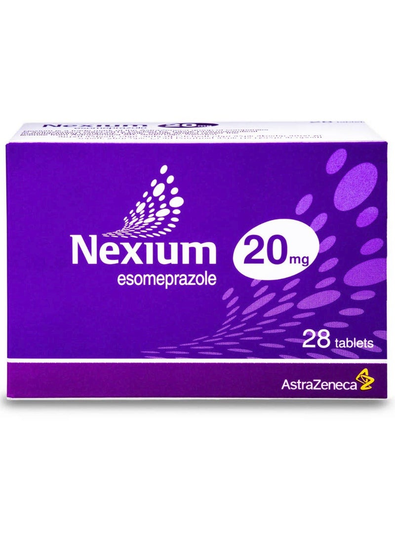 Nexium 20 Mg 28 Tablets - Image 1