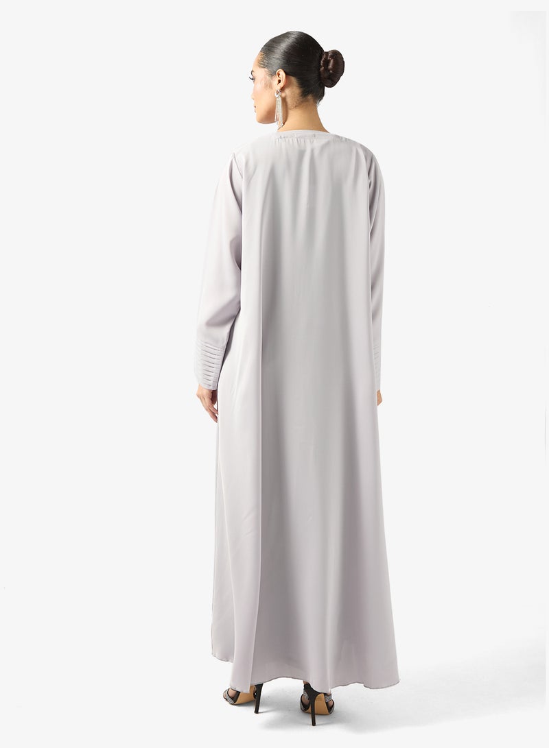 خزانة عباية أساسية مع شيلا - Image 2