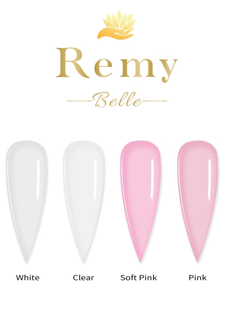 Remy Belle - Builder Gel For Nails, Pink Color, 15 ml (Requires Curing Under LED UV Lamp) - Image 1