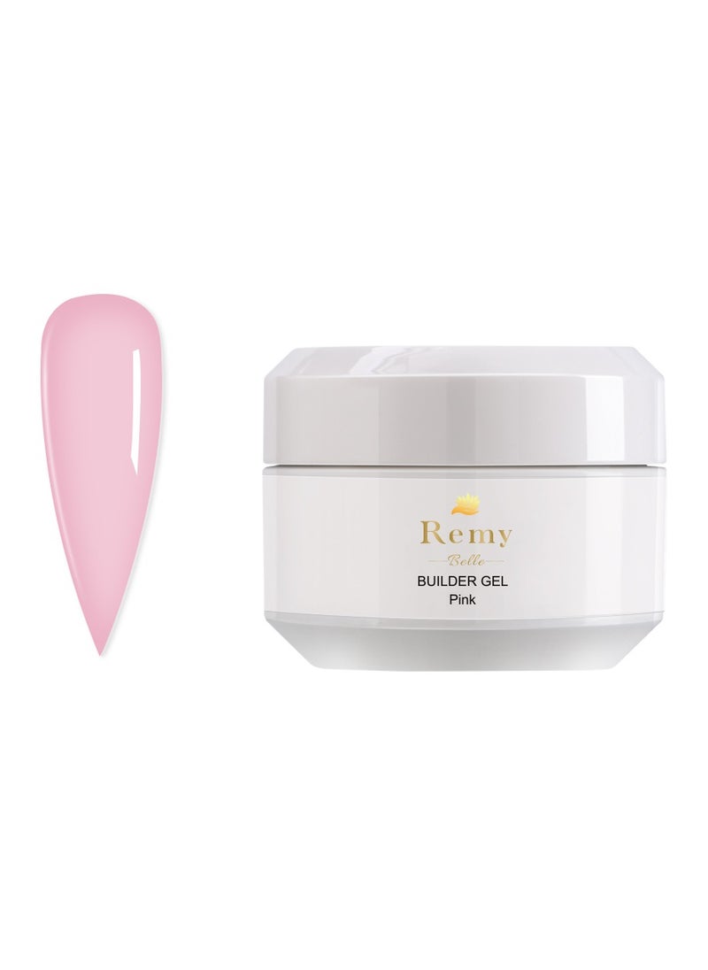 Remy Belle - Builder Gel For Nails, Pink Color, 15 ml (Requires Curing Under LED UV Lamp) - Image 1