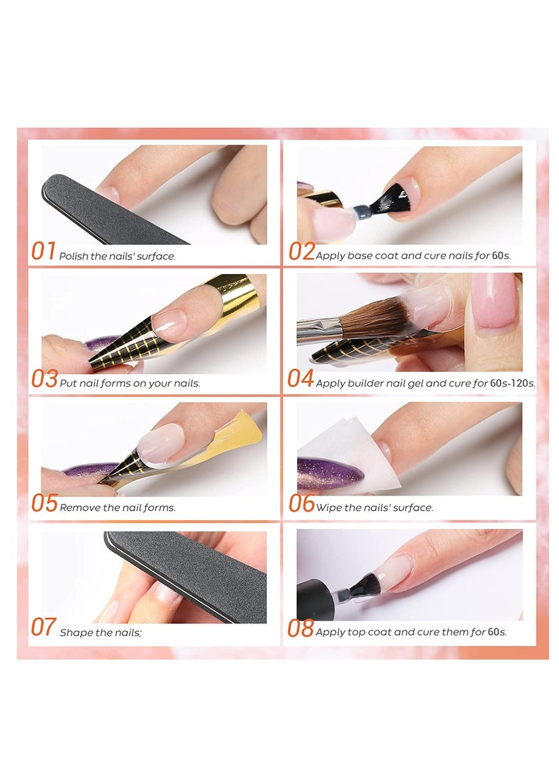 Remy Belle - Builder Gel For Nails, Pink Color, 15 ml (Requires Curing Under LED UV Lamp) - Image 1