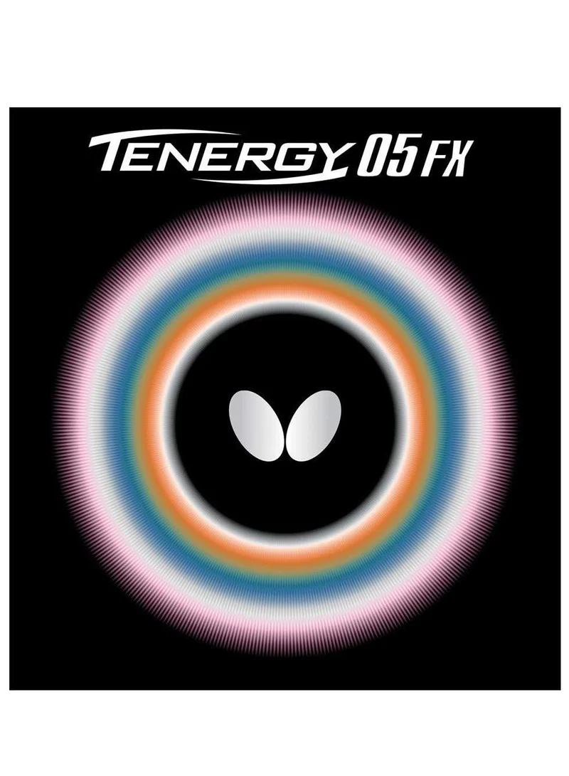BUTTERFLY Butterfly Tenergy 05 FX Table Tennis Rubber Inverted Professional Butterfly Table Tennis Rubber Black (1.9mm)