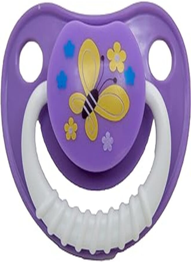 Safari Safari Baby ORTHODONTIC SOOTHER WITH CAP +6 M yellow 