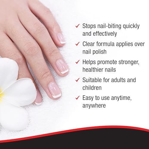 SuperNail Stop Nail Biting – Bitter Nail Polish for Nail Biting Prevention, Anti Nail Biting Treatment for Kids & Adults, Anti Finger Thumb Sucking Deterrent – Pack of 12 - Image 4