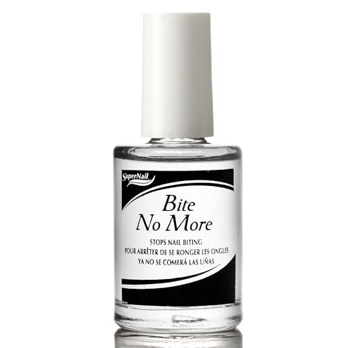 SuperNail Stop Nail Biting – Bitter Nail Polish for Nail Biting Prevention, Anti Nail Biting Treatment for Kids & Adults, Anti Finger Thumb Sucking Deterrent – Pack of 12 - Image 1