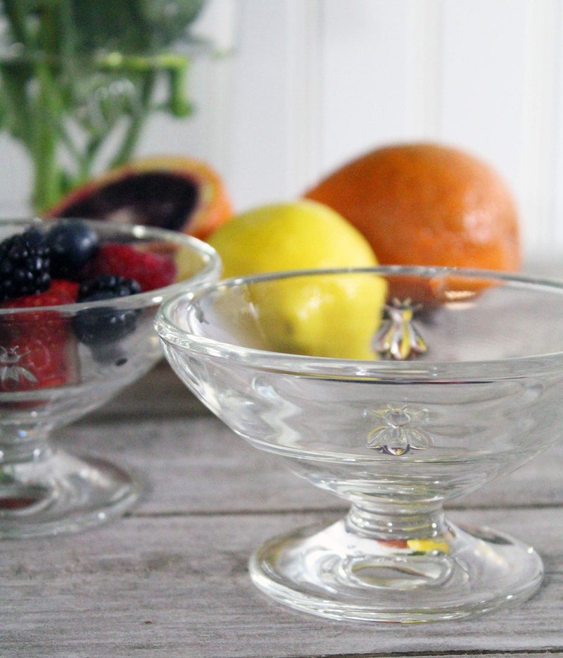 La Rochère La Rochere Napoleon Bee Ice Cream Dishes – Stylish and Versatile Ice Cream Bowl Set of 6 – Dishwasher Safe La Rochere Glassware (6.5 Oz) - Image 2
