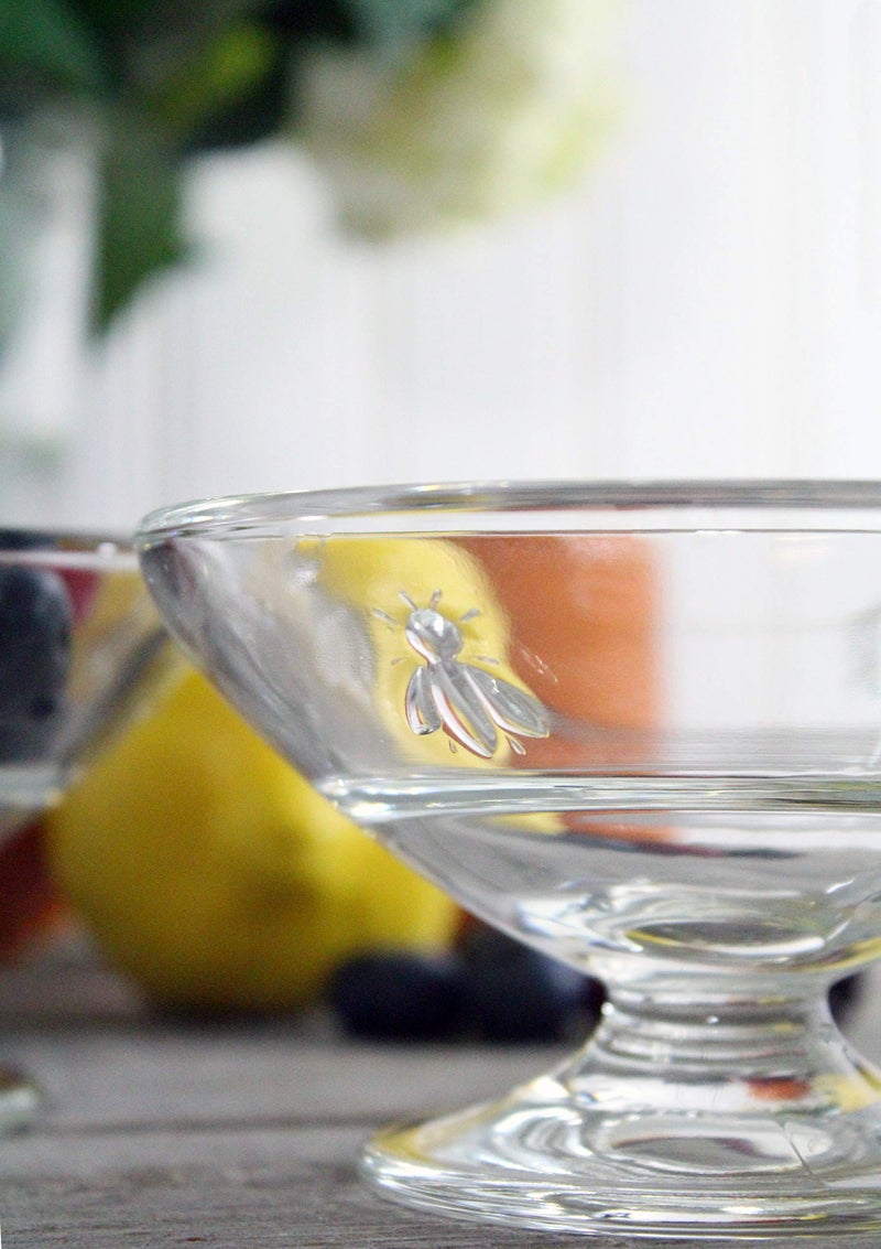 La Rochère La Rochere Napoleon Bee Ice Cream Dishes – Stylish and Versatile Ice Cream Bowl Set of 6 – Dishwasher Safe La Rochere Glassware (6.5 Oz) - Image 3