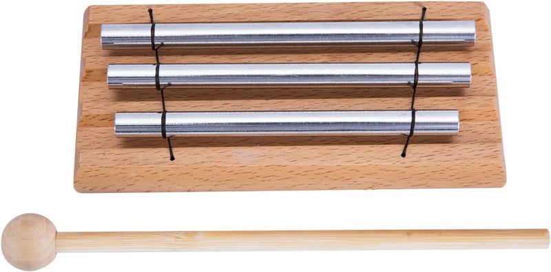 Mihey جرس ثلاثي النغمات للتأمل والراحة وتخفيف التوتر والقلق وشفاء الشاكرات لمعلمي اليوغا في الفصول الدراسية - Image 3