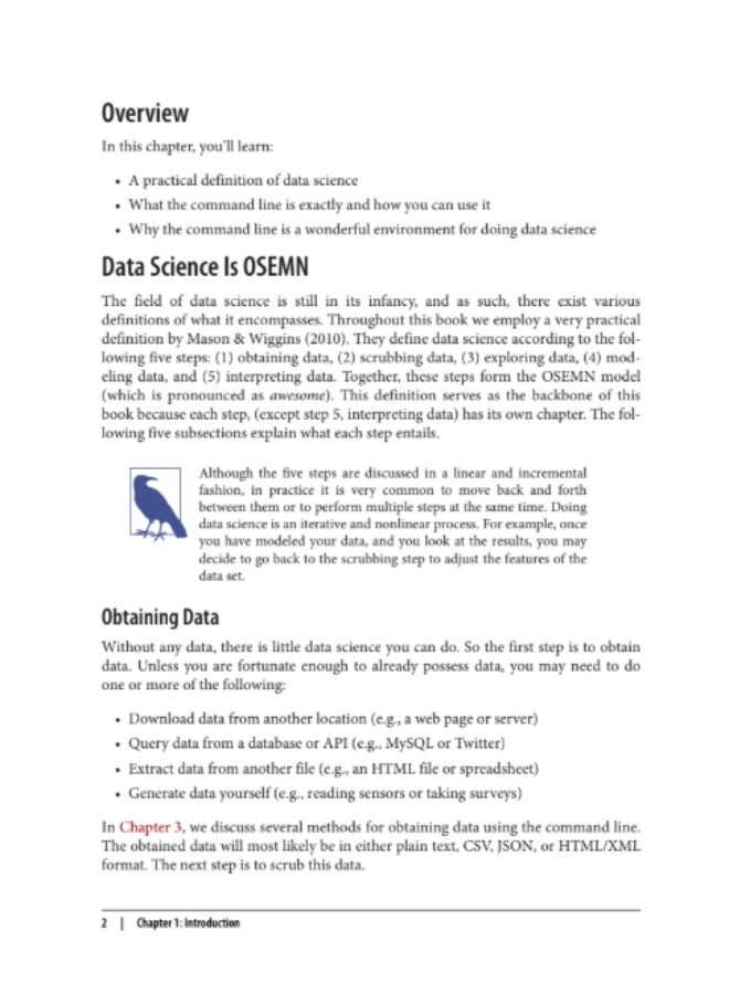 علوم البيانات من خلال سطر الأوامر – Data Science at the Command Line أسلوبًا قويًا ومرنًا لتحليل البيانات باستخدام أدوات بسيطة وفعّالة من خلال واجهة سطر الأوامر (Command Line). - Image 5