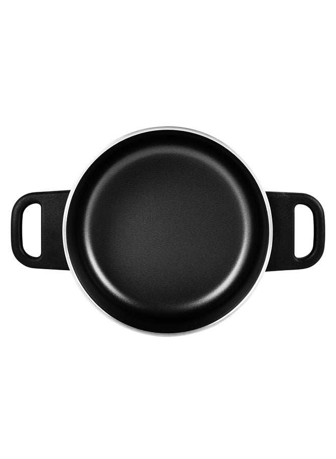 Prestige Classique Covered Saucepot With Steel Lid Red 18cm - Image 3
