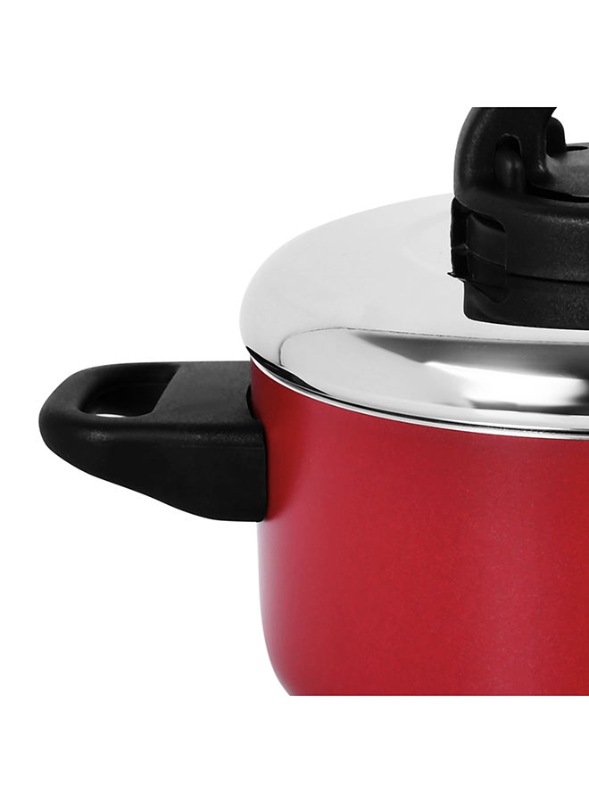 Prestige Classique Covered Saucepot With Steel Lid Red 18cm - Image 5