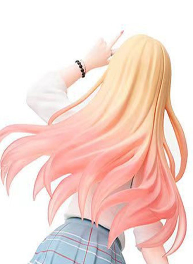 HALAMODO My Dress-Up Darling Standing Kawanagi Marin in School Uniform, Cute Beautiful Girl Handmade Model Figure Doll Decoration 18 cm - Image 2