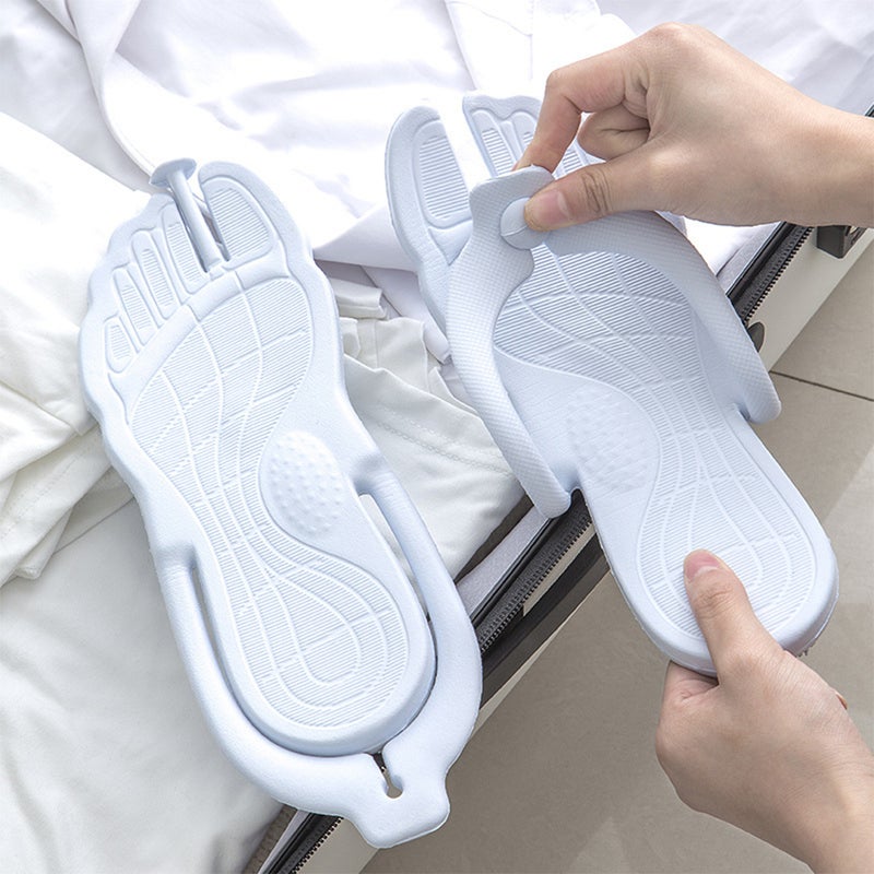 2 Pairs of Slippers Shower Beach Slippers Lightweight Sandals - Image 4