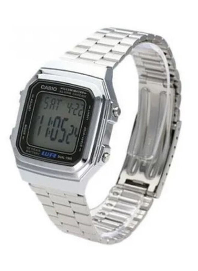 CASIO Stainless Steel Digital Wrist Watch A179W-1ADG - Image 2