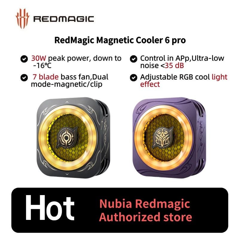 نوبيا ملحقات ألعاب Nubia RedMagic Cooler 6 Pro lianming - Image 2