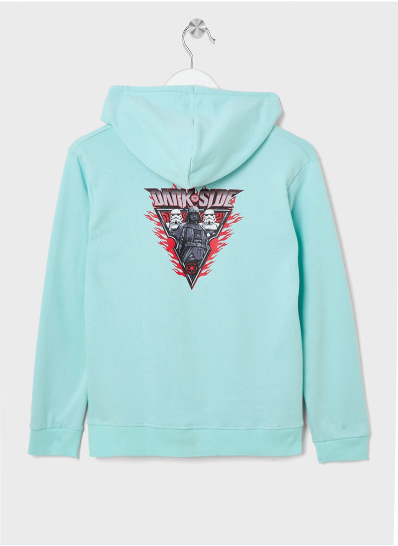 Disney Starwars Graphic Zip Through  - Image 2